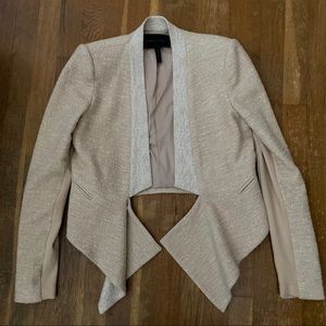 BCBGMAXAZRIA Pink Tweed Blazer